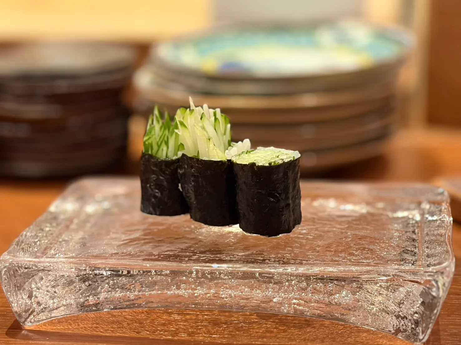煮穴子の握り