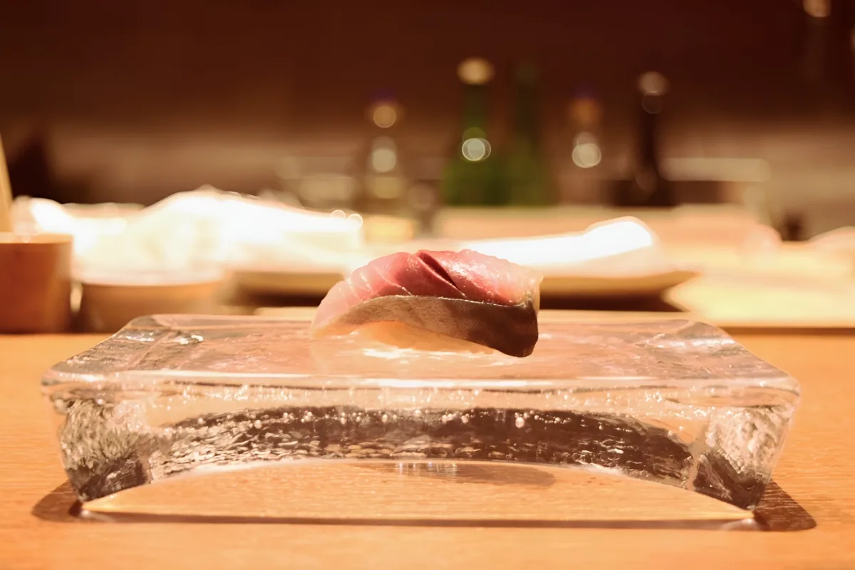 鯵の握り
